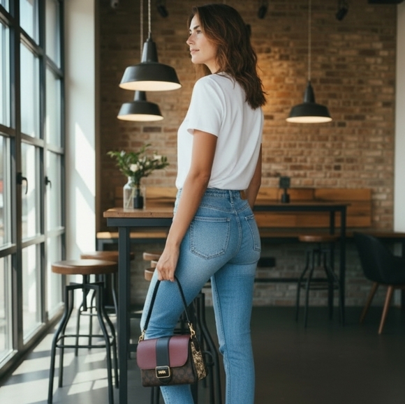 Coach Handbags - Coach Grace Signature  Shoulder Bag